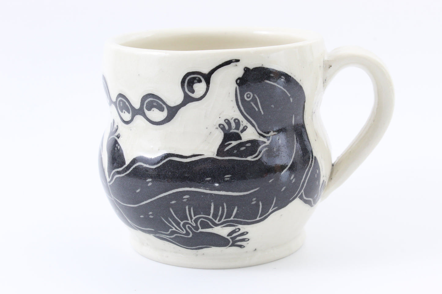 Hellbender and eggs mug