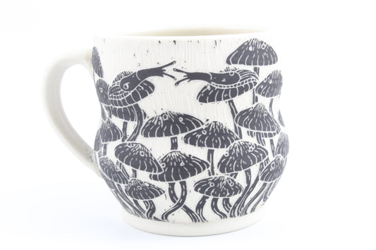 Mushroom forest mug