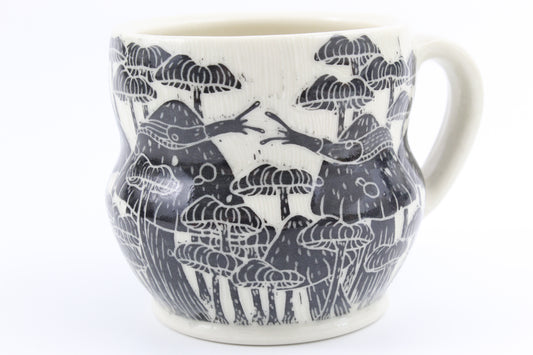 Mushroom forest mug