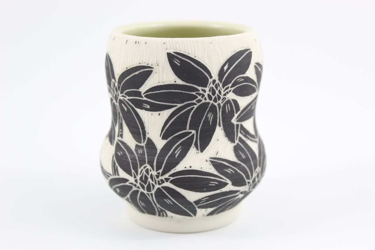 Snail and Rhododendron small vase