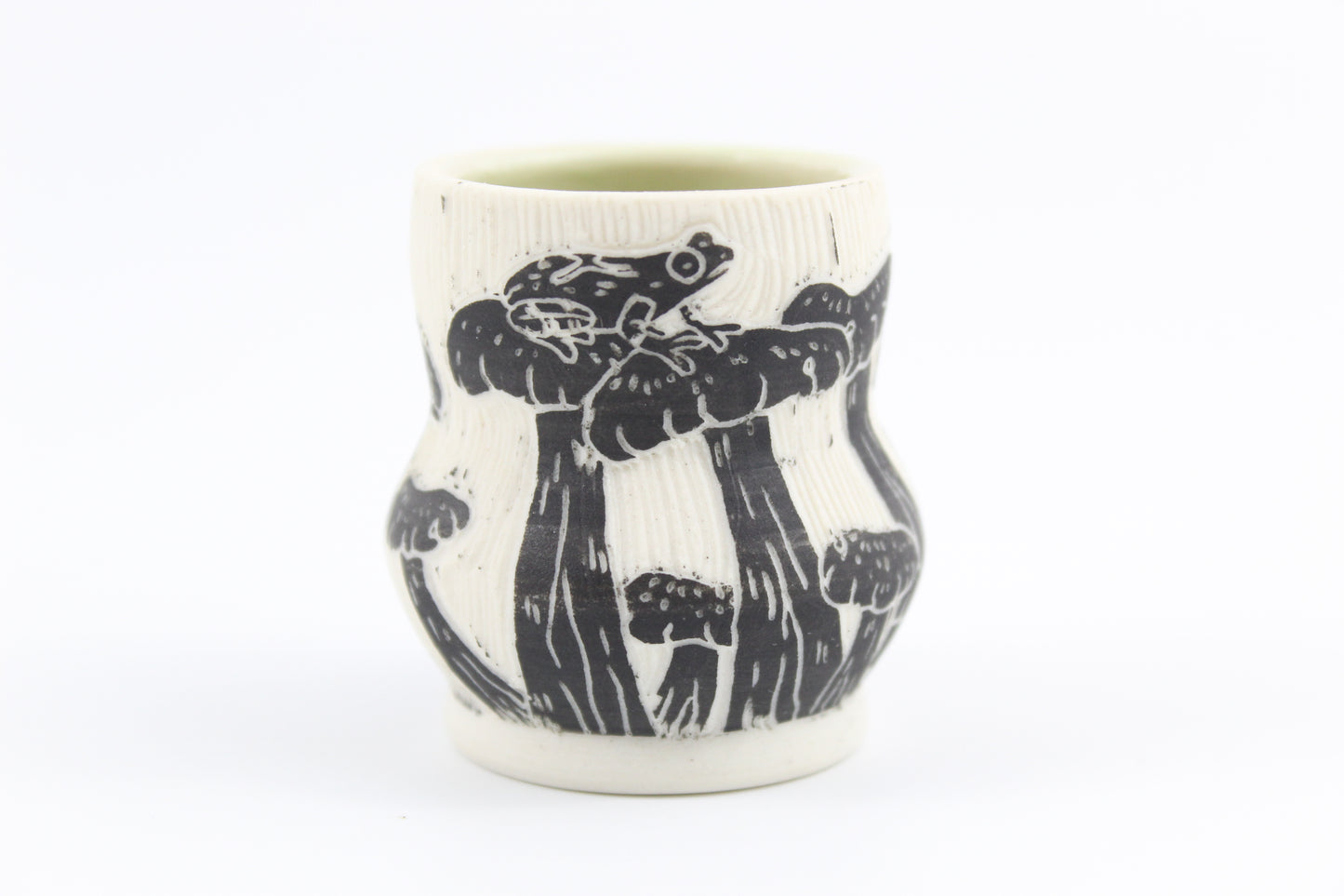 Jelly baby and Spring peeper mini vase