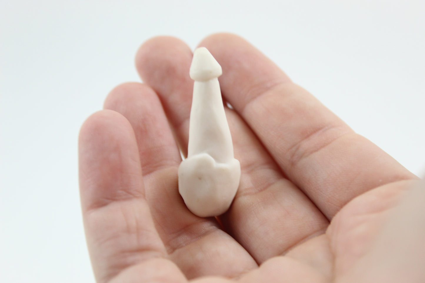 Carved ceramic stinkhorn