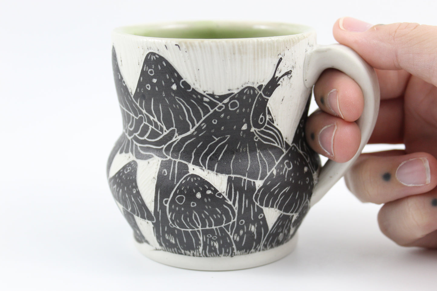 Mushroom forest mug