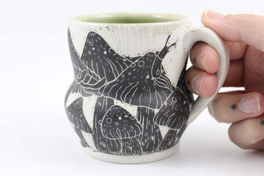 Mushroom forest mug
