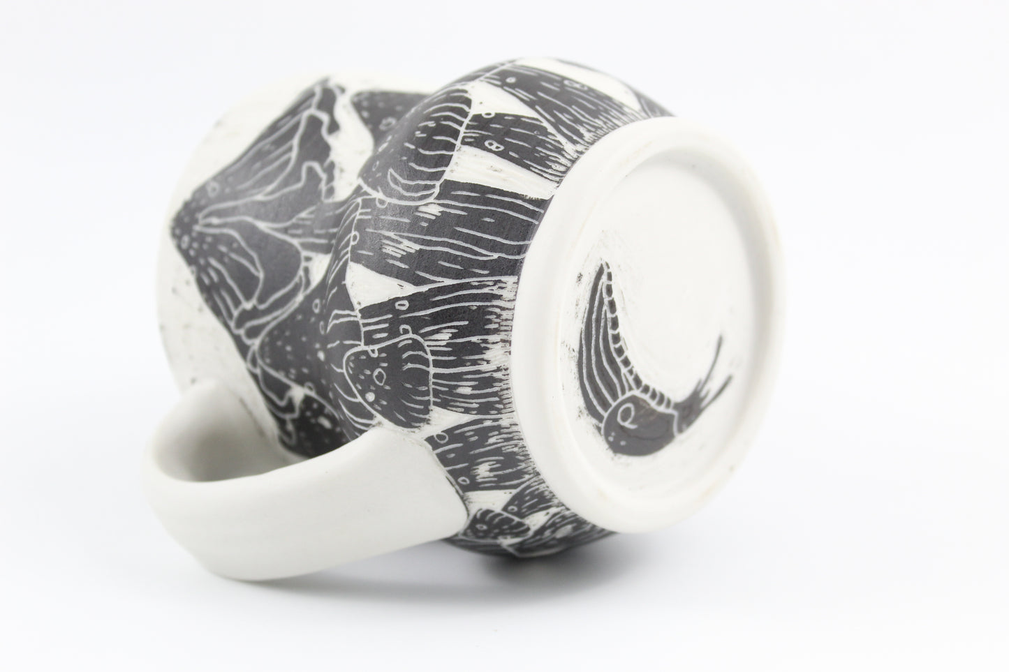 Mushroom forest mug