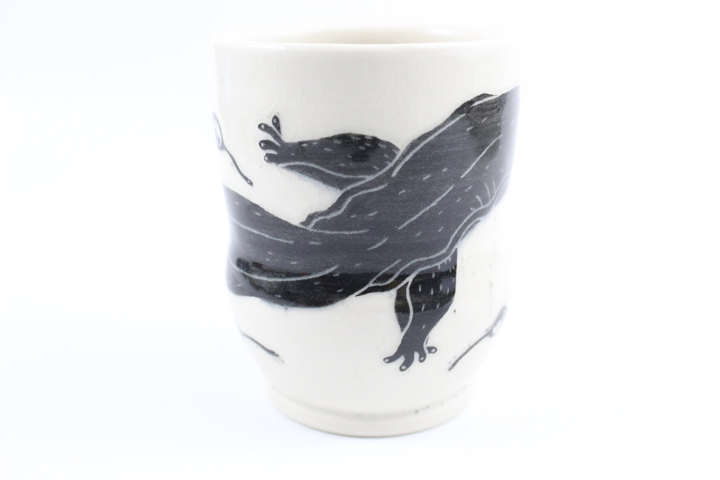 Hellbender and eggs tumbler