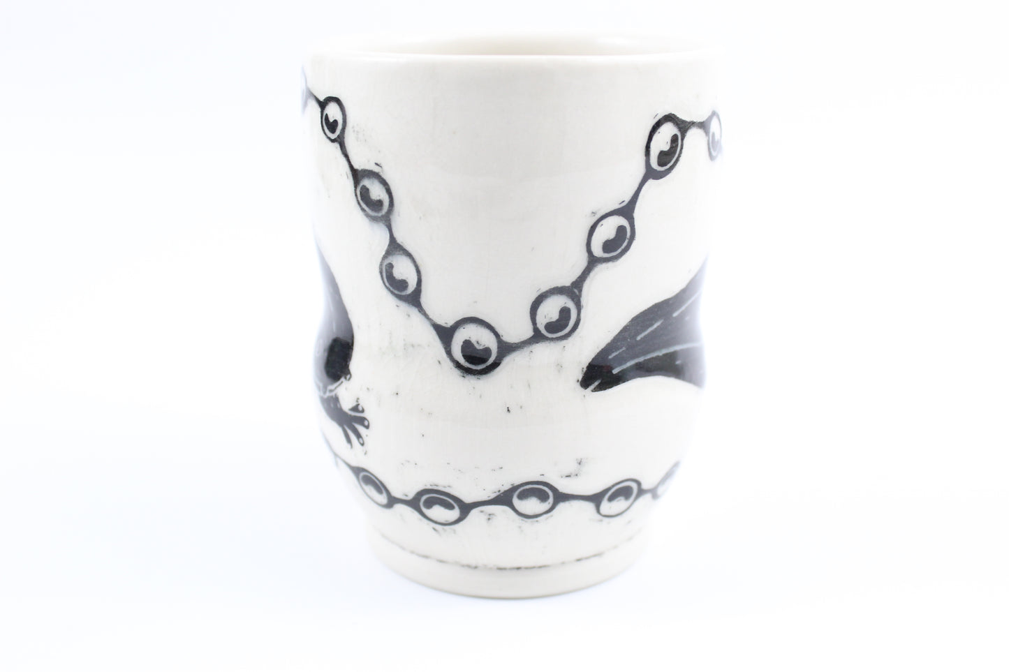 Hellbender and eggs tumbler