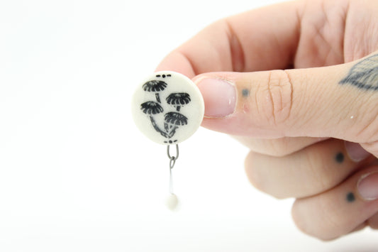 Mushroom pin