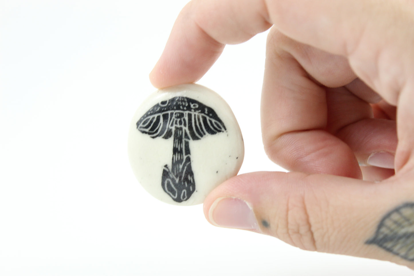 Mushroom pin