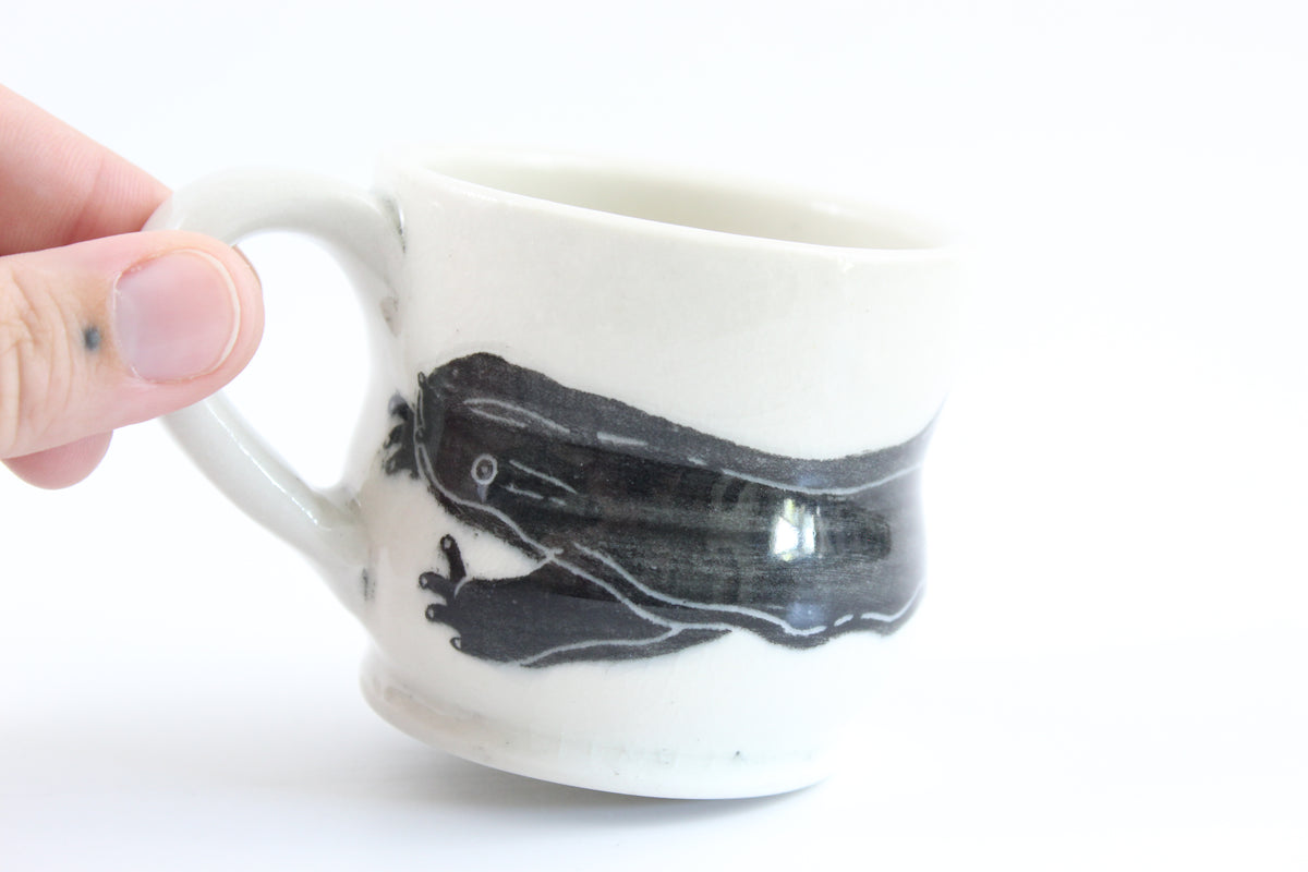 Hellbender espresso mug